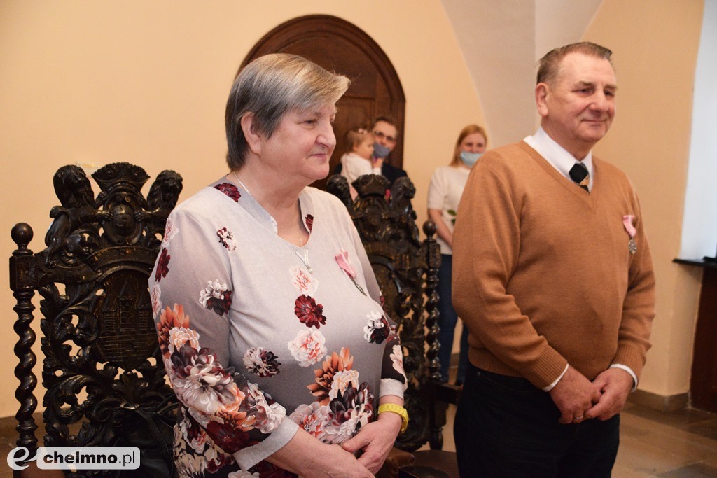 Medale Prezydenta dla trzech Par Małżeńskich