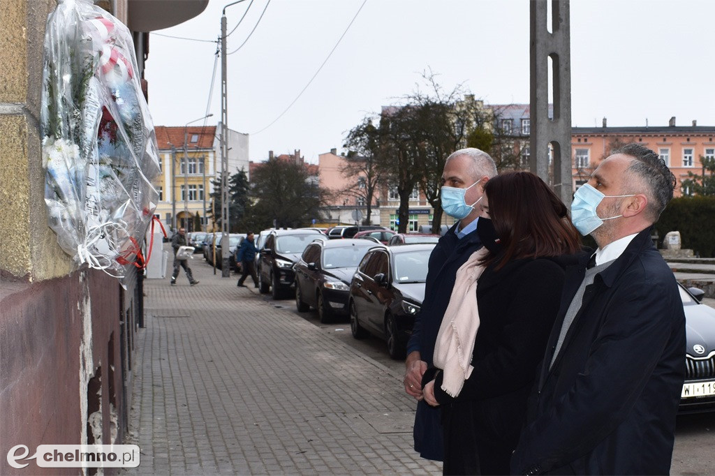 Konferencja prasowa w sprawie pomnika Wyklętych w Chełmnie