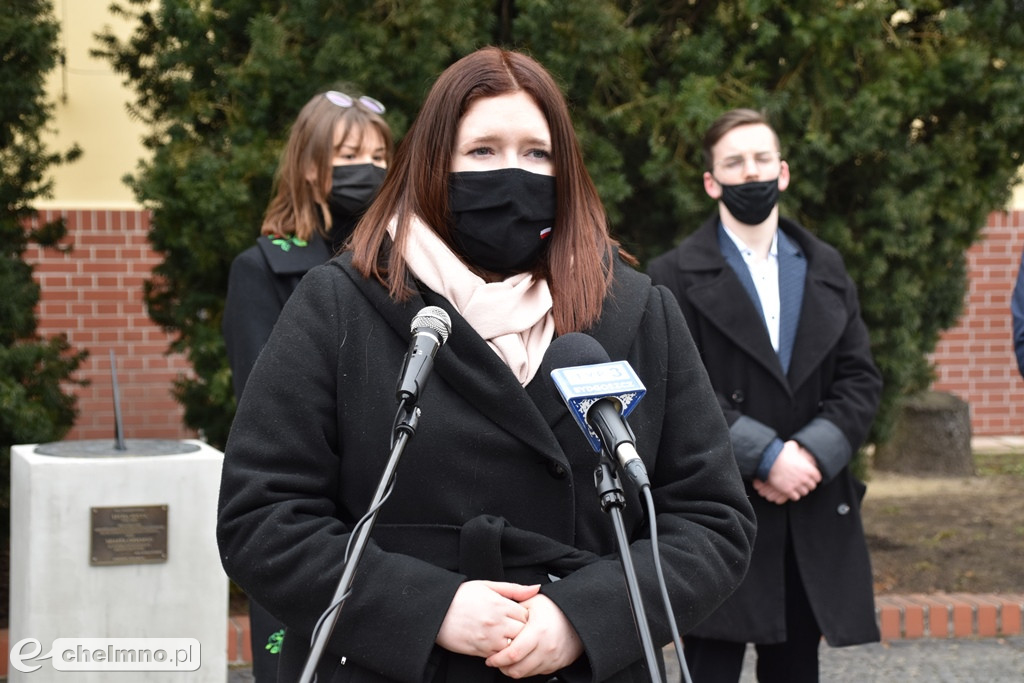Konferencja prasowa w sprawie pomnika Wyklętych w Chełmnie