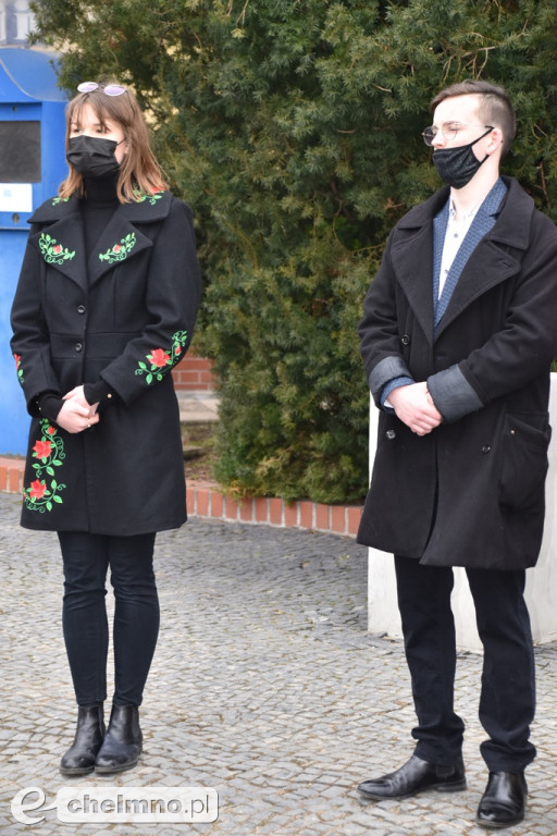 Konferencja prasowa w sprawie pomnika Wyklętych w Chełmnie