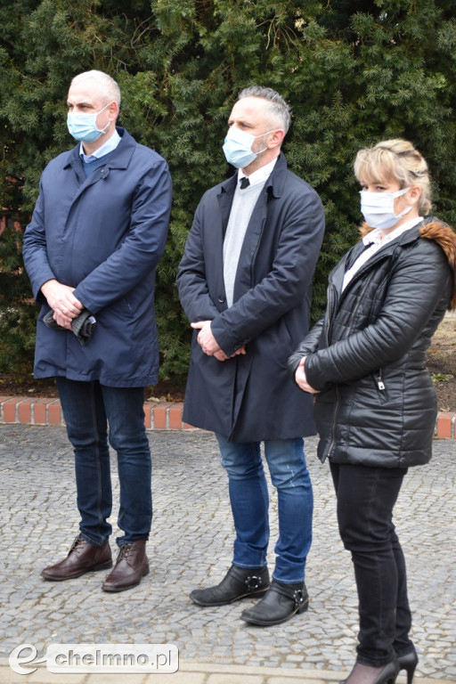 Konferencja prasowa w sprawie pomnika Wyklętych w Chełmnie