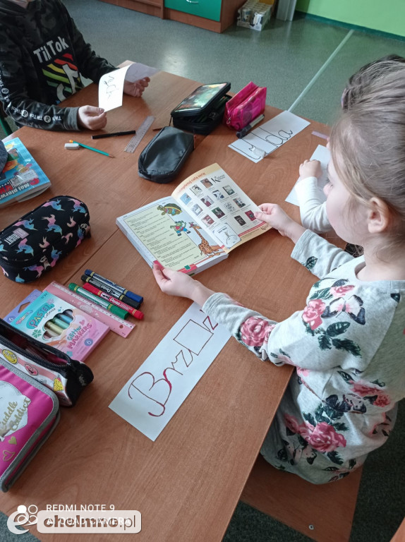  Zabawy z kolorową ortografią w Czwórce