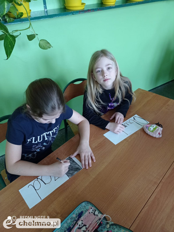  Zabawy z kolorową ortografią w Czwórce