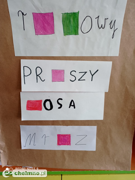  Zabawy z kolorową ortografią w Czwórce