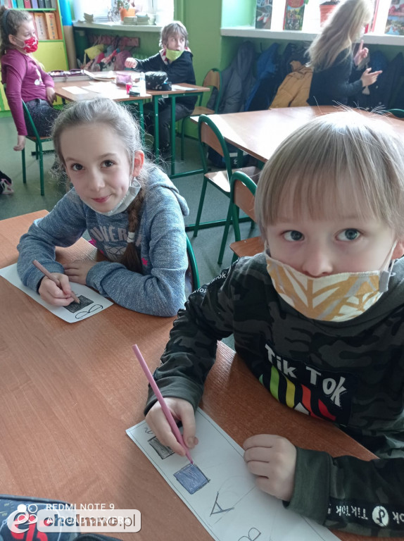  Zabawy z kolorową ortografią w Czwórce