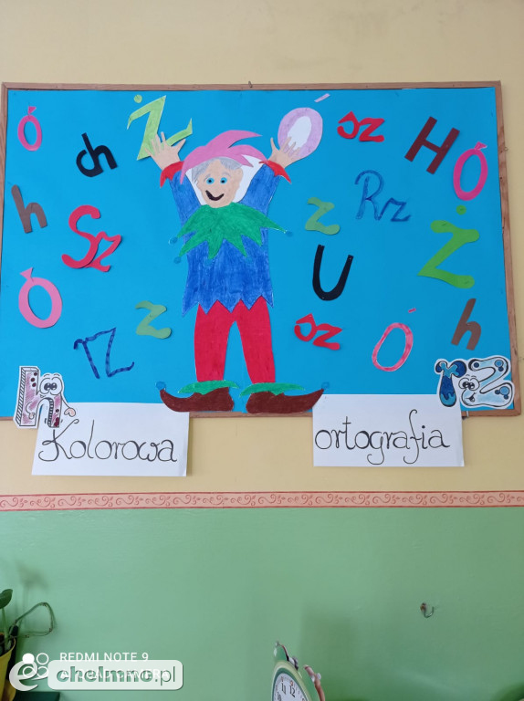  Zabawy z kolorową ortografią w Czwórce