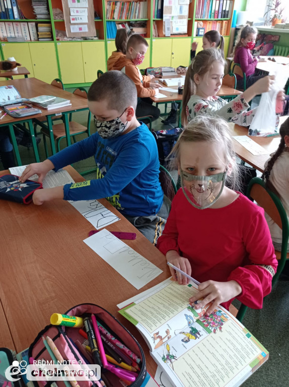  Zabawy z kolorową ortografią w Czwórce