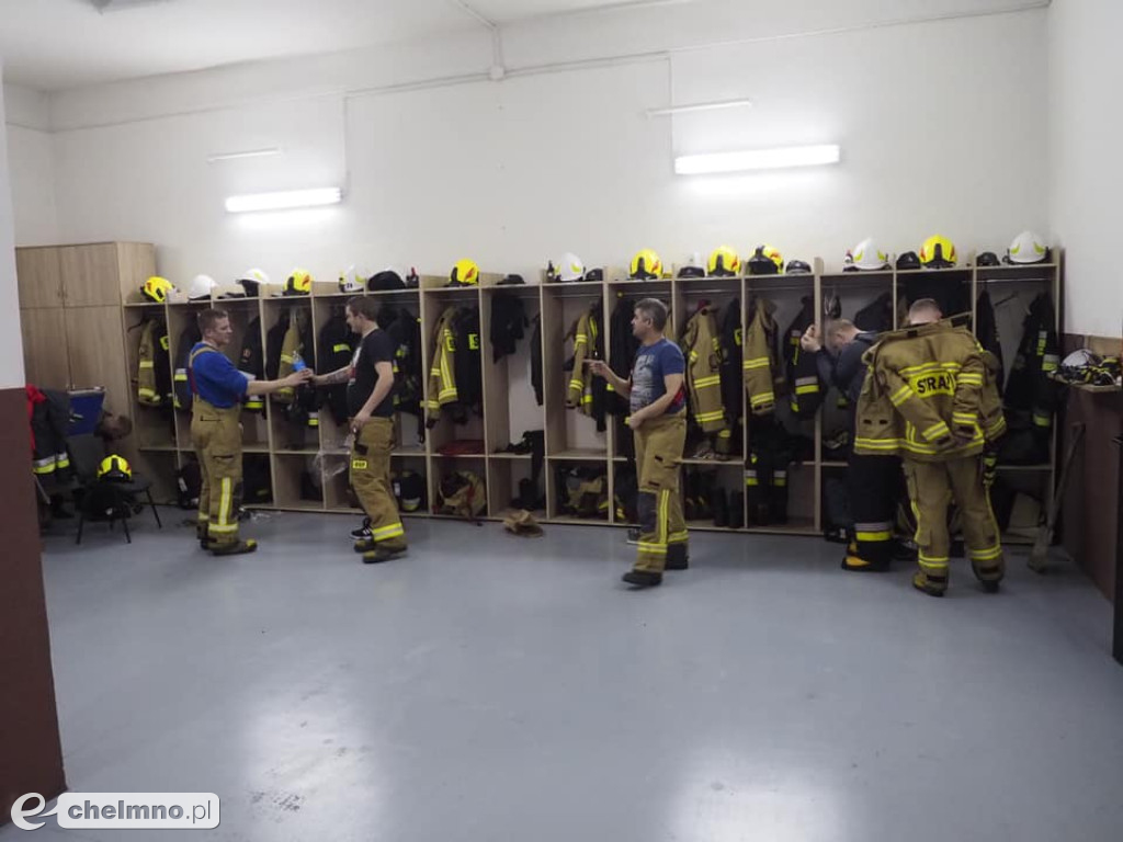 Pożar stolarni przy ul. Jastrzębskiego