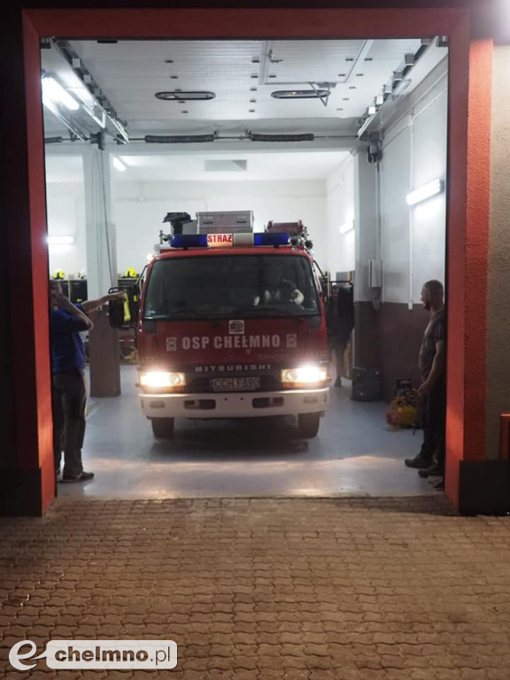 Pożar stolarni przy ul. Jastrzębskiego