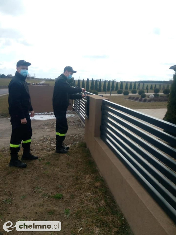 Trwa dystrybucja ulotek. Strażacy zachęcają do szczepień