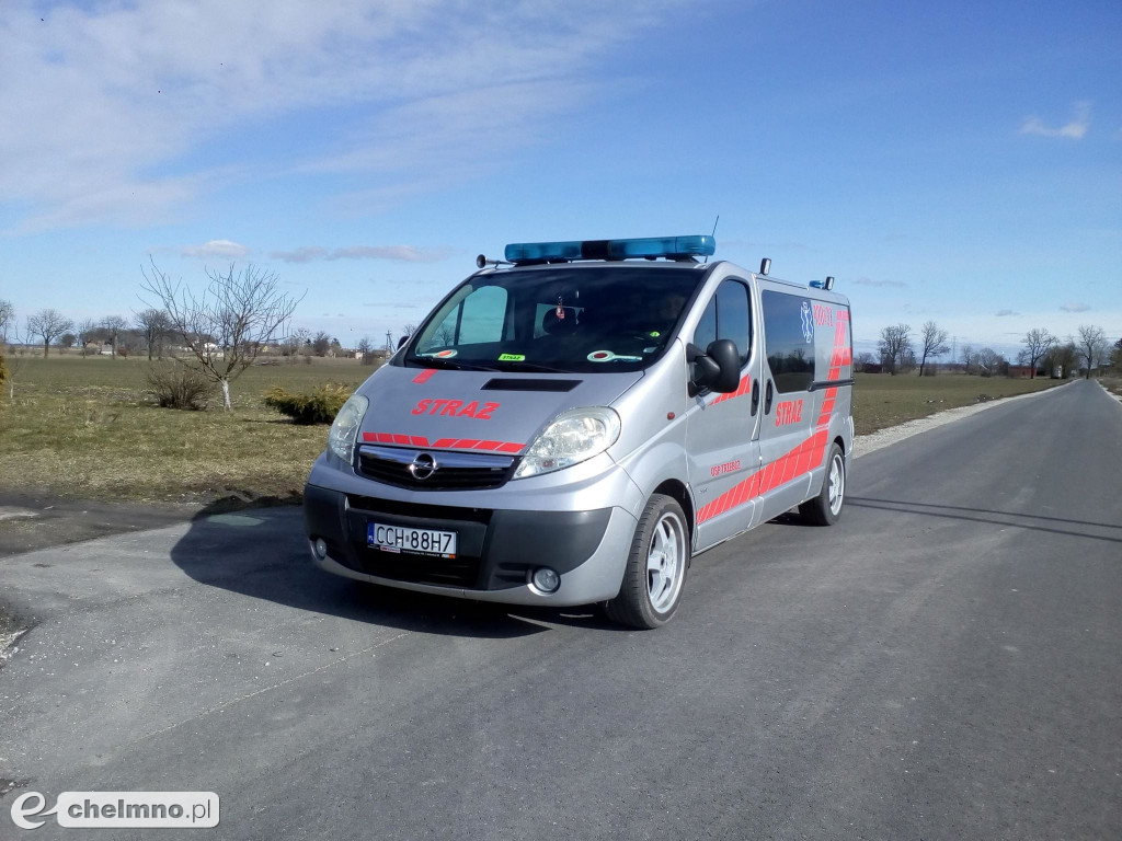 Trwa dystrybucja ulotek. Strażacy zachęcają do szczepień