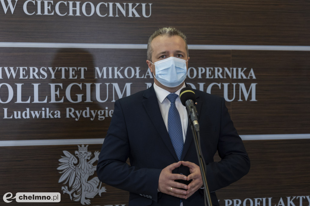 Ruszył szpital tymczasowy w Ciechocinku