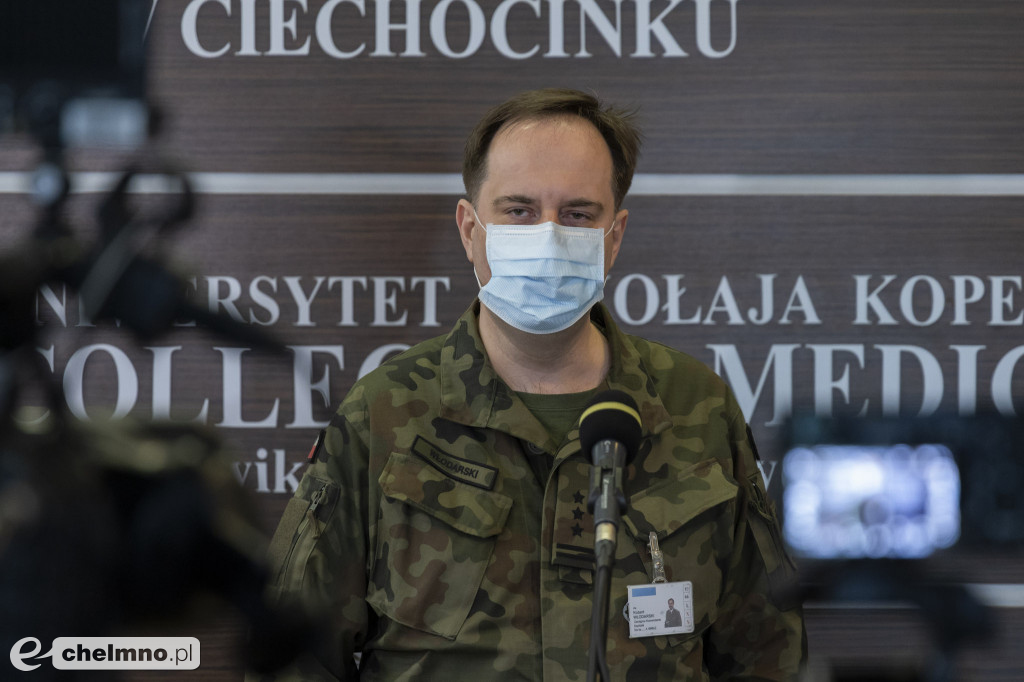 Ruszył szpital tymczasowy w Ciechocinku