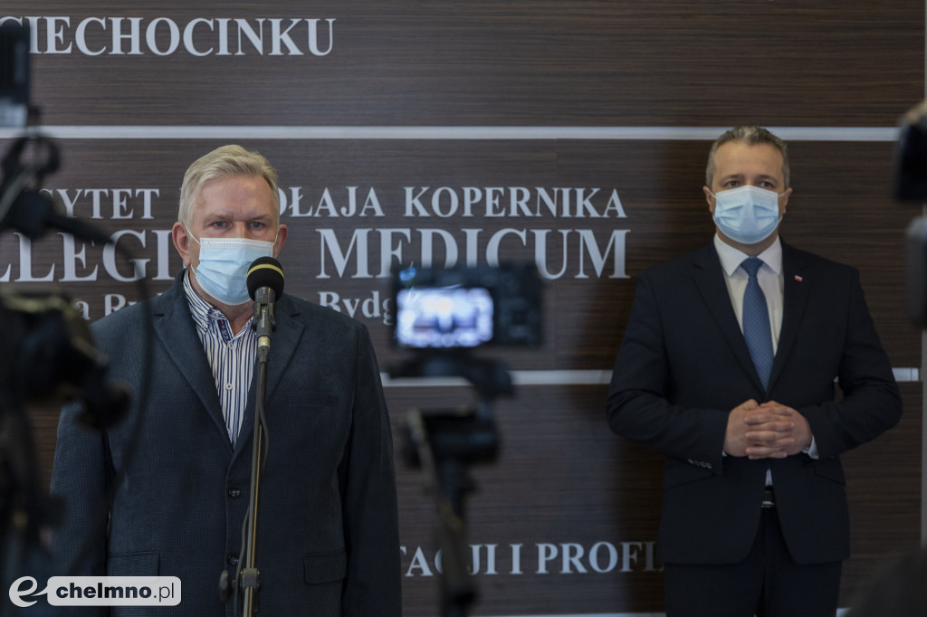 Ruszył szpital tymczasowy w Ciechocinku