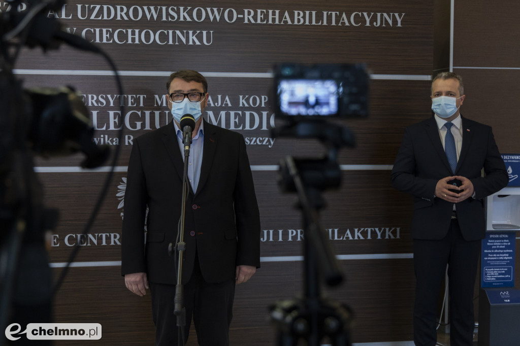Ruszył szpital tymczasowy w Ciechocinku