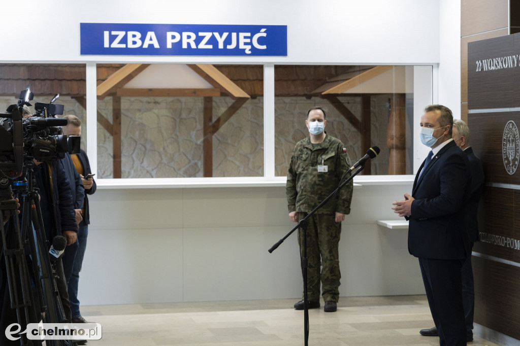 Ruszył szpital tymczasowy w Ciechocinku