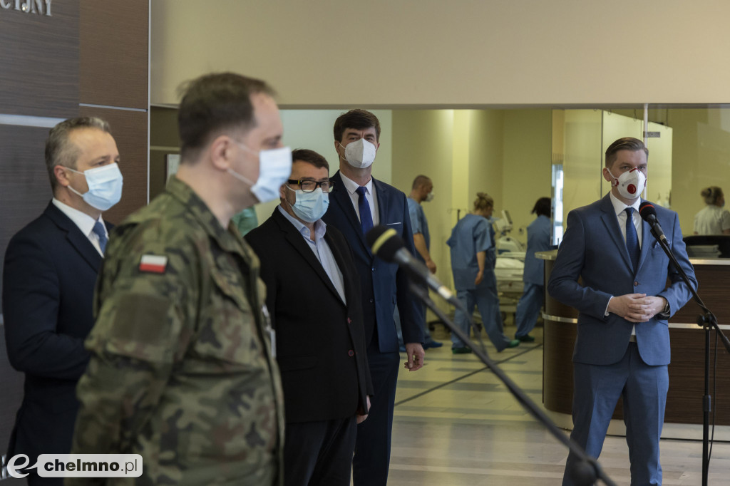 Ruszył szpital tymczasowy w Ciechocinku
