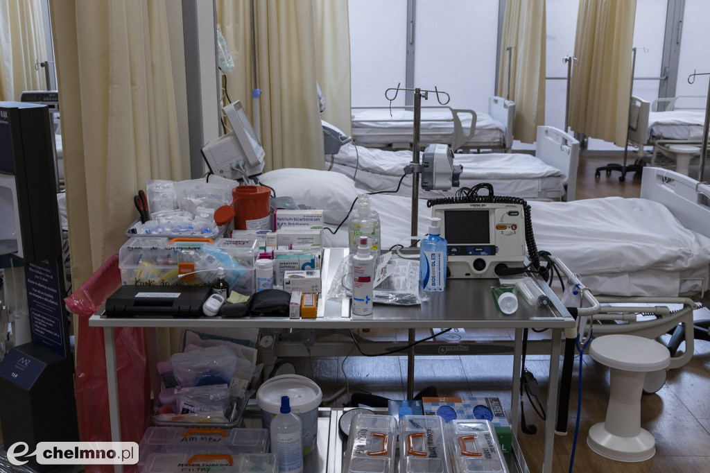 Ruszył szpital tymczasowy w Ciechocinku