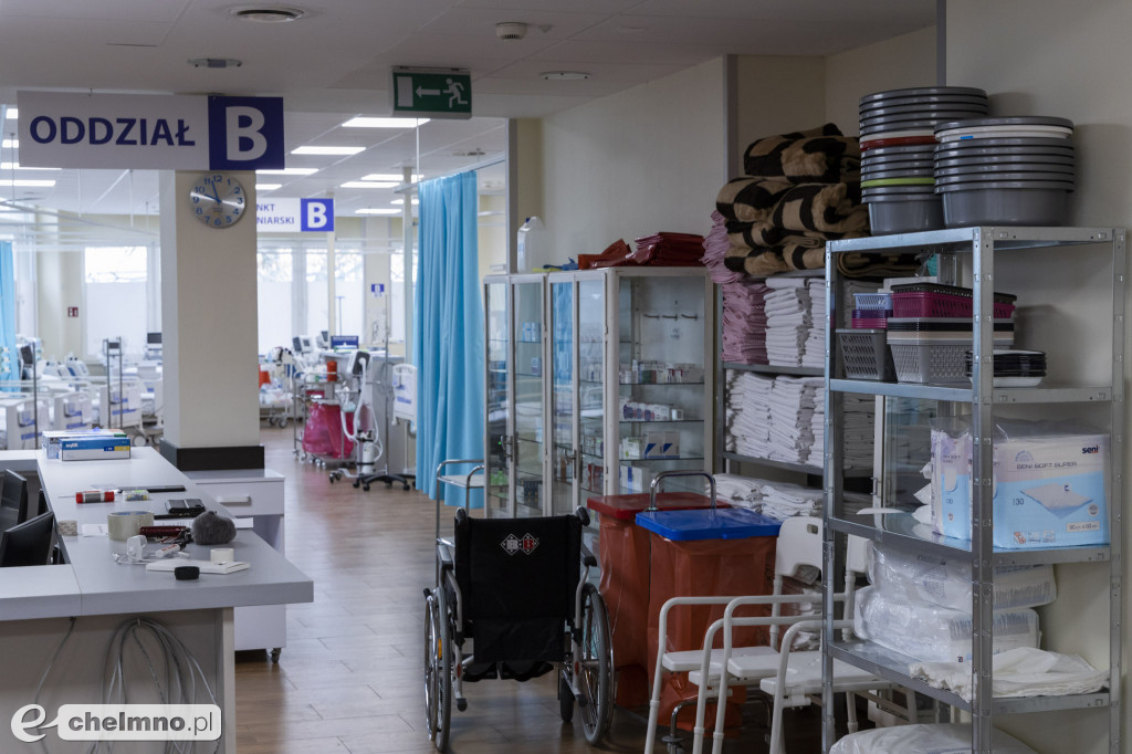Ruszył szpital tymczasowy w Ciechocinku