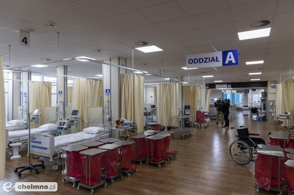 Ruszył szpital tymczasowy w Ciechocinku