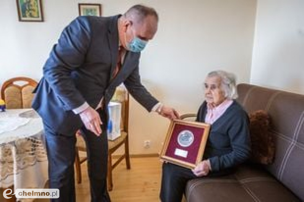 Medal Unitas Durat dla mieszkanki Gminy Unisław