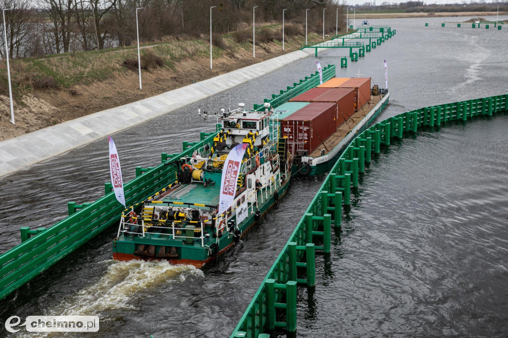 150 ton ładunku popłynie z Chełmna do Gdańska