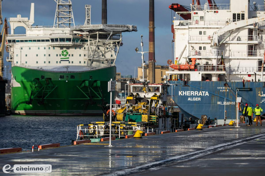 150 ton ładunku popłynie z Chełmna do Gdańska