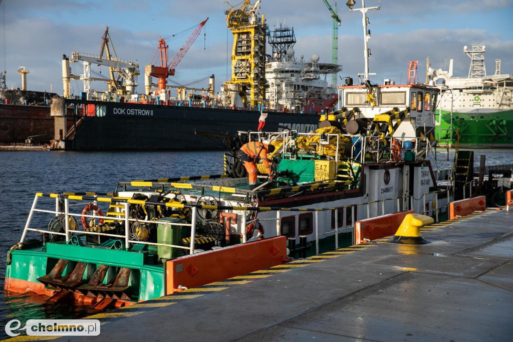 150 ton ładunku popłynie z Chełmna do Gdańska