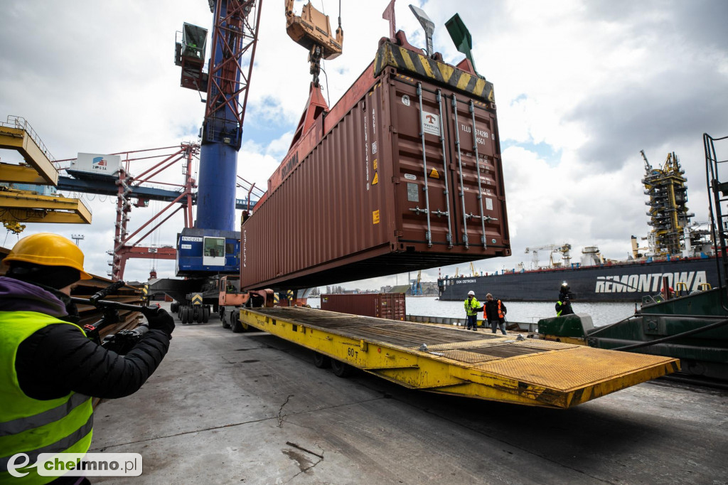 150 ton ładunku popłynie z Chełmna do Gdańska