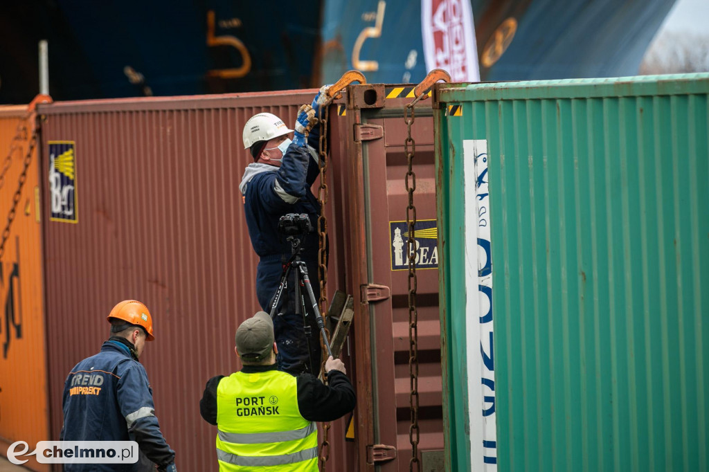 150 ton ładunku popłynie z Chełmna do Gdańska