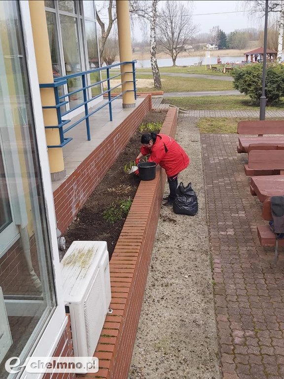 Praca wre w okolicach Europejskiego Centrum Wymiany Młodzieży