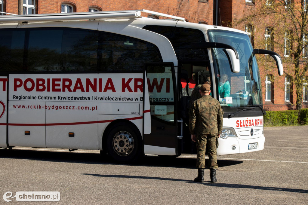 Akcja krwiodawstwa na terenie 81 batalionu