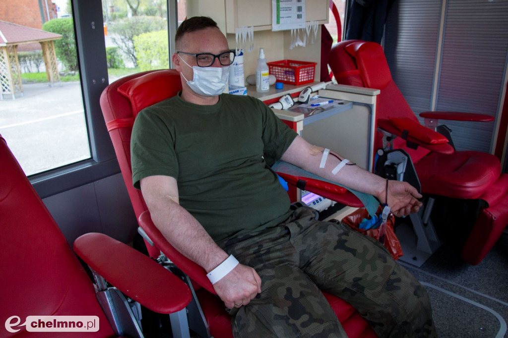 Akcja krwiodawstwa na terenie 81 batalionu