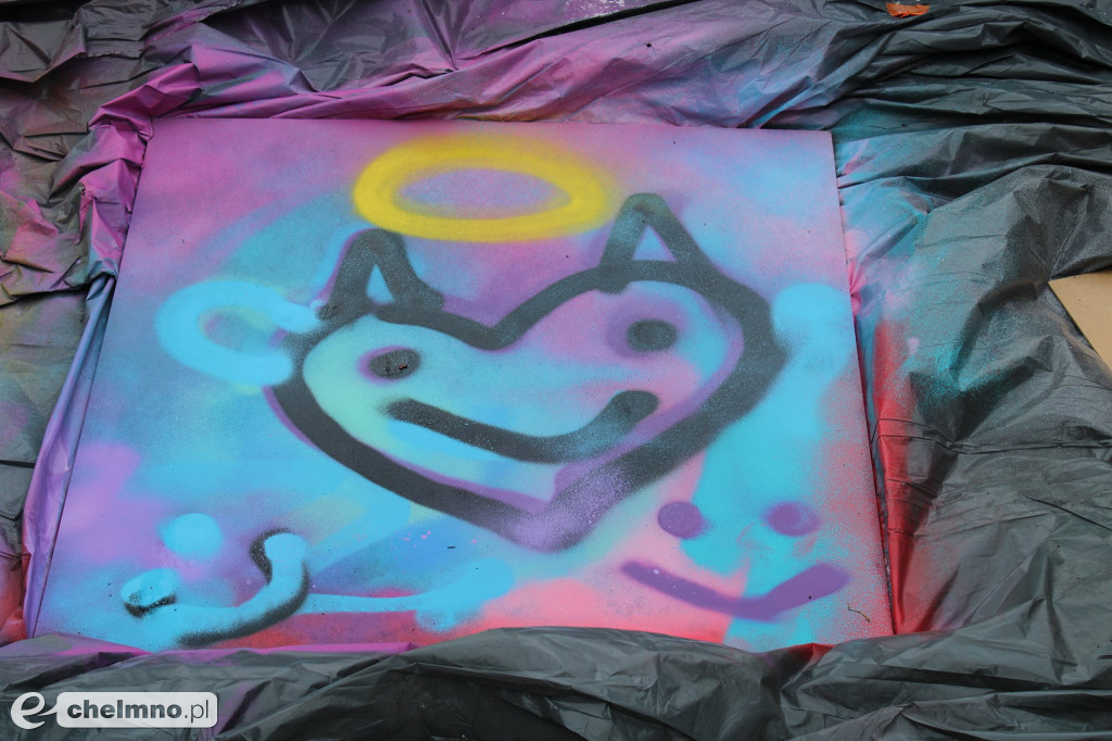Warsztaty graffiti z Człowiek Artysta już za nami