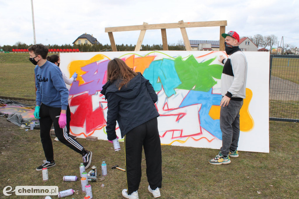 Warsztaty graffiti z Człowiek Artysta już za nami