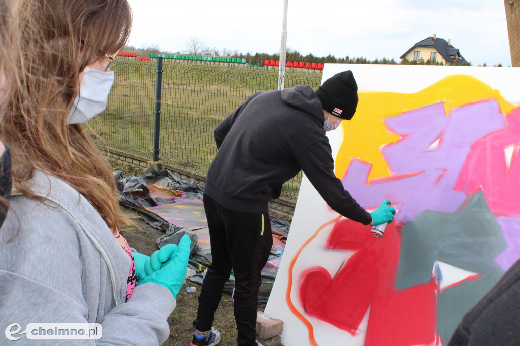 Warsztaty graffiti z Człowiek Artysta już za nami