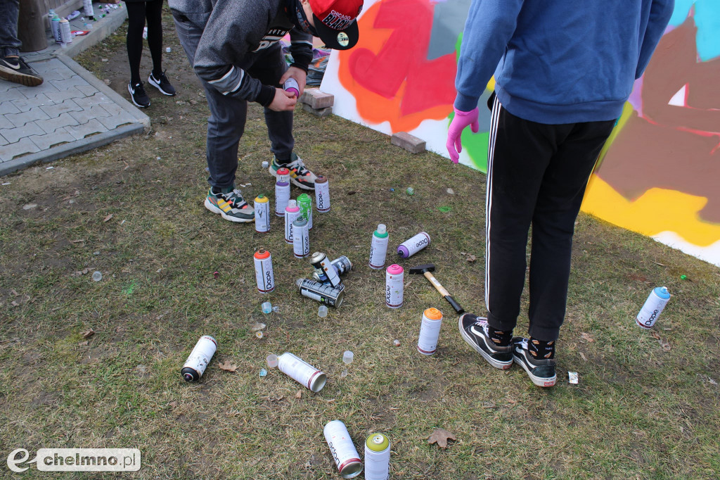 Warsztaty graffiti z Człowiek Artysta już za nami