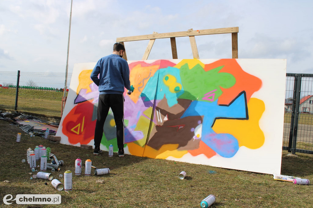 Warsztaty graffiti z Człowiek Artysta już za nami