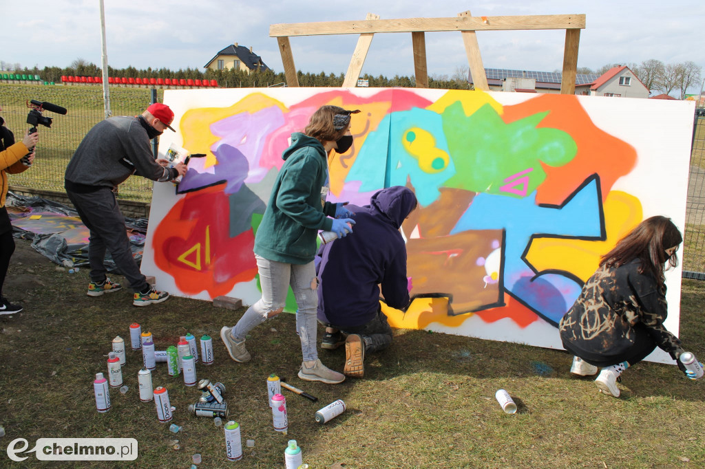 Warsztaty graffiti z Człowiek Artysta już za nami