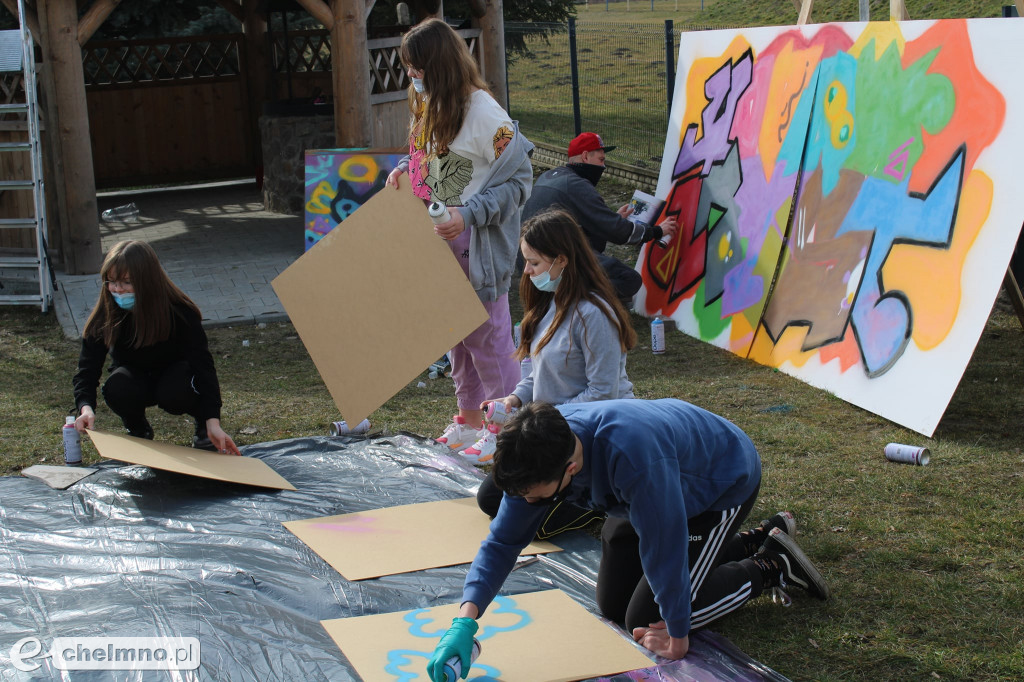 Warsztaty graffiti z Człowiek Artysta już za nami