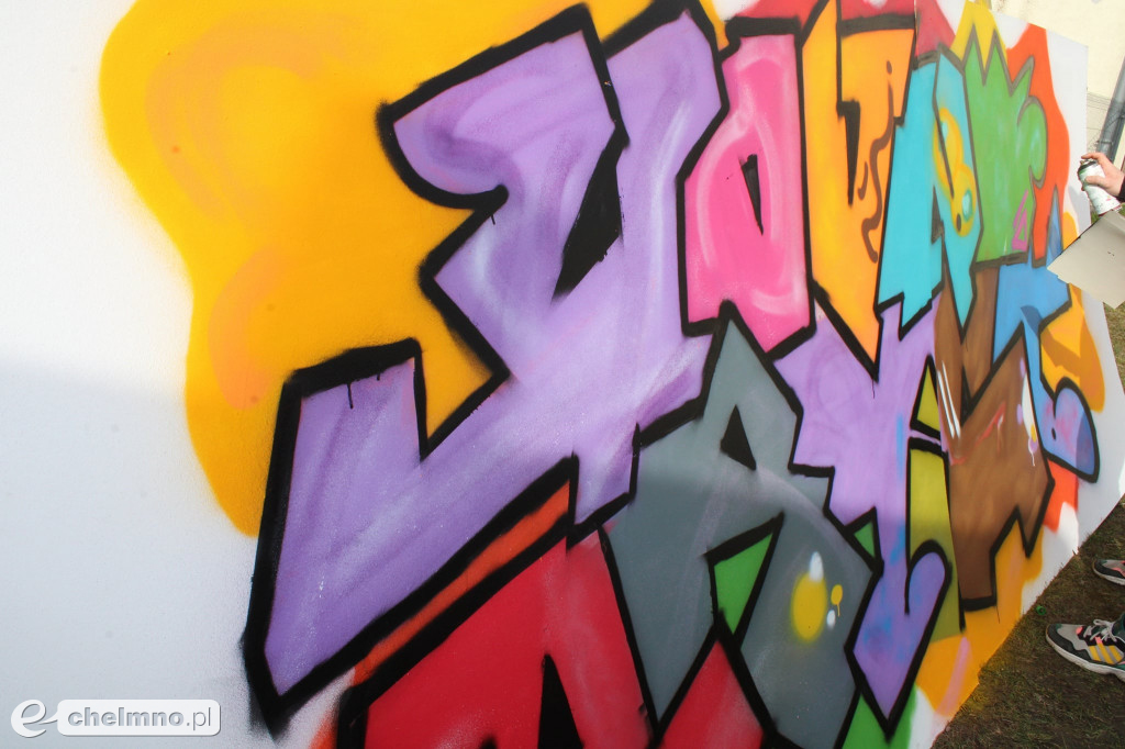 Warsztaty graffiti z Człowiek Artysta już za nami