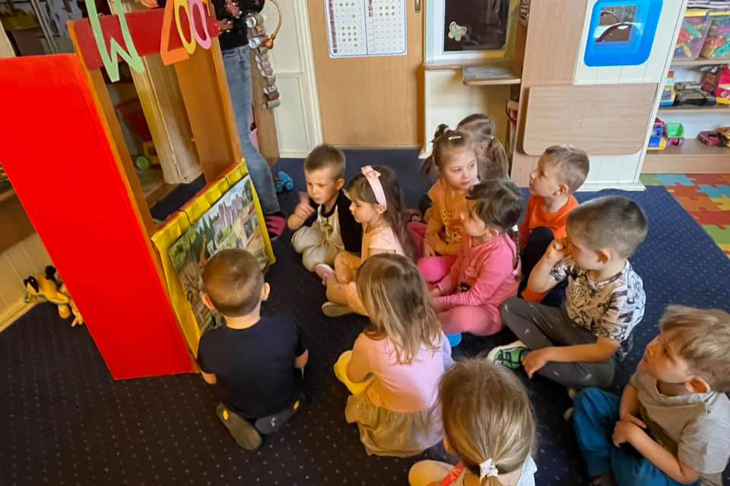 Teatralne zabawy w Przedszkolu Calineczka