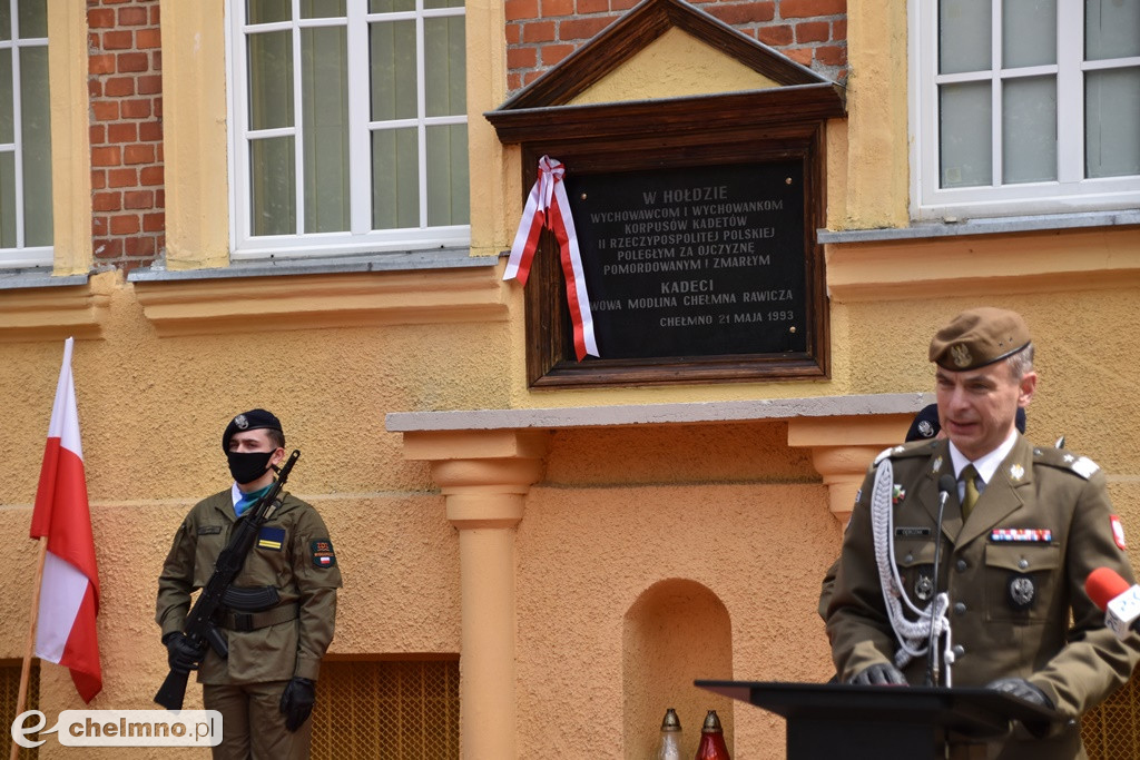 Uroczystość upamiętniająca bohaterskich kadetów