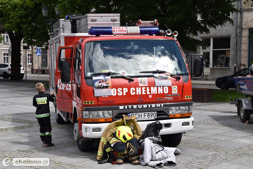 Akcja druhów z OSP w ramach Chełmińskiego Budżetu Obywatelskiego