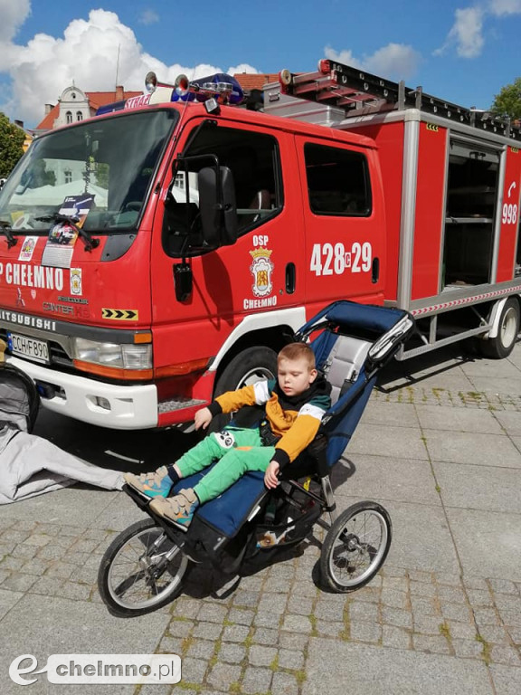 Akcja druhów z OSP w ramach Chełmińskiego Budżetu Obywatelskiego