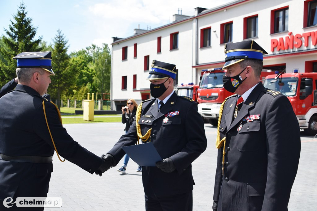 Awanse i odznaczenia z okazji Powiatowego Dnia Strażaka