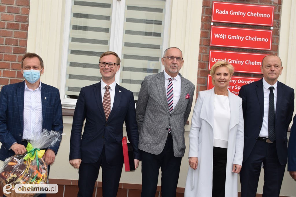 Oficjalne otwarcie nowej siedziby Urzędu Gminy w Chełmnie