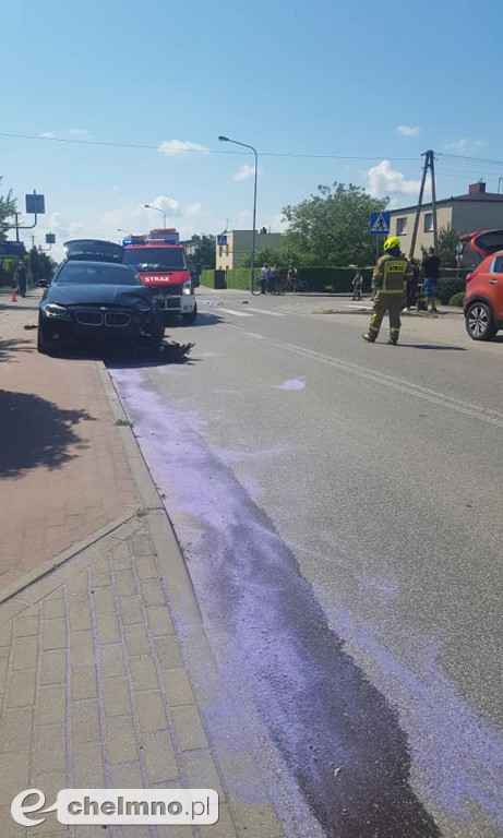 Kolizja w Unisławiu. Na szczęście bez ofiar