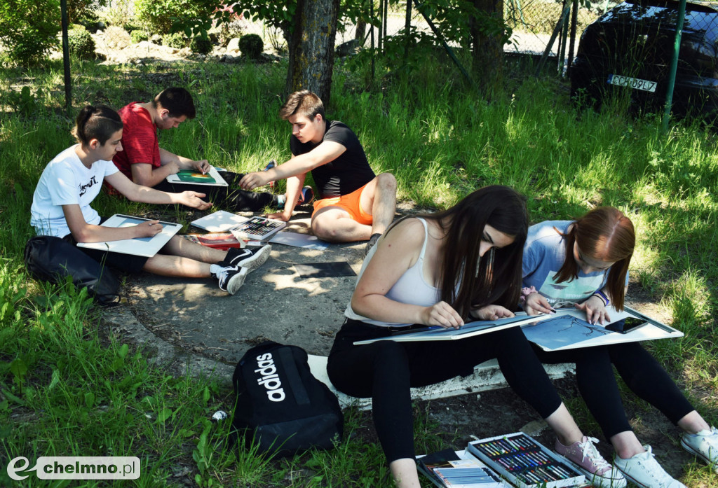 Architektura krajobrazu z ZS CKZ Grubno w plenerze