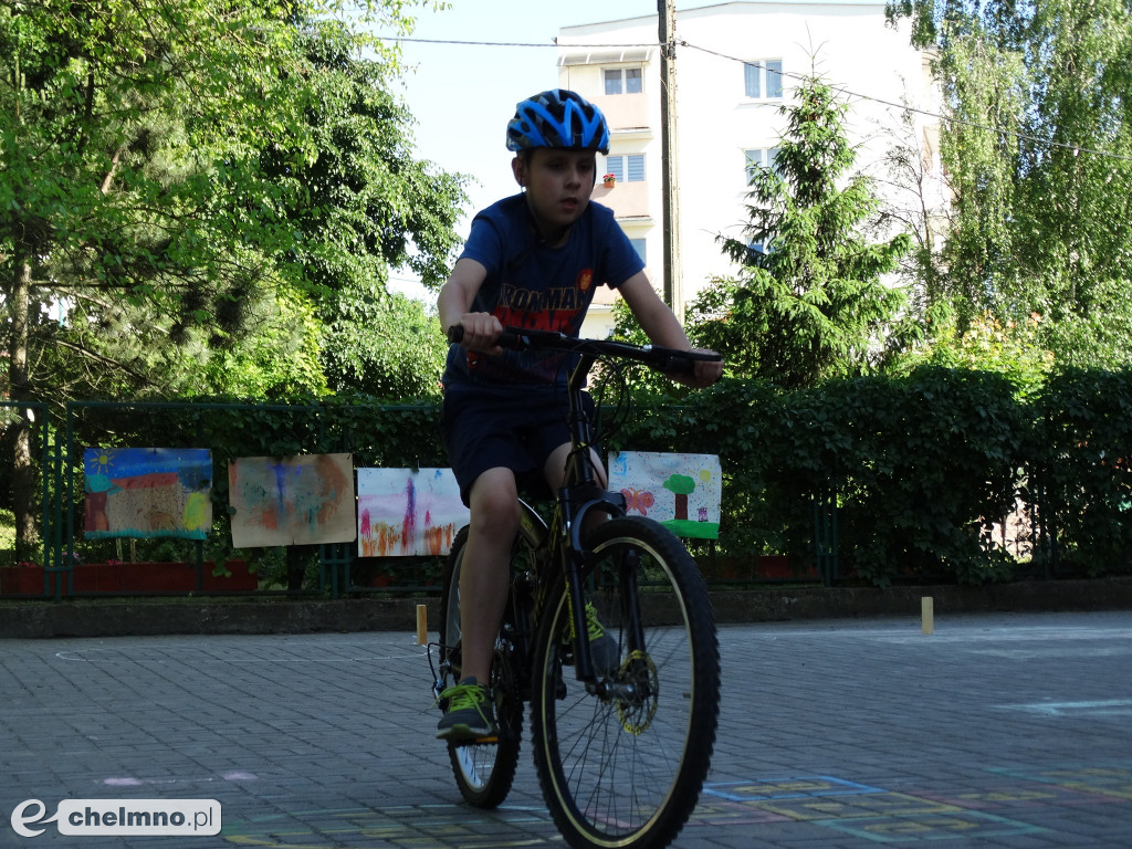 Egzamin na kartę rowerową w Czwórce